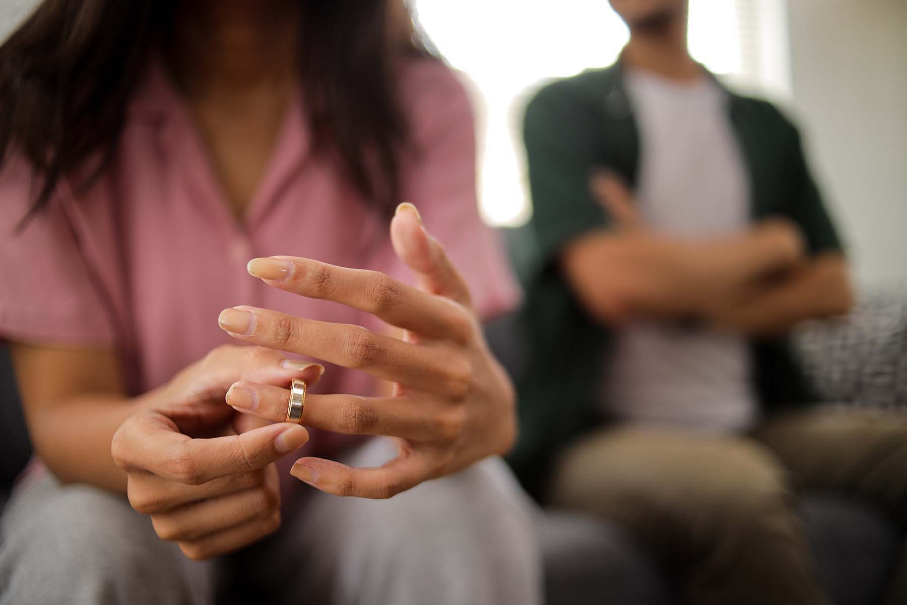 Debt relief for marriage and divorce